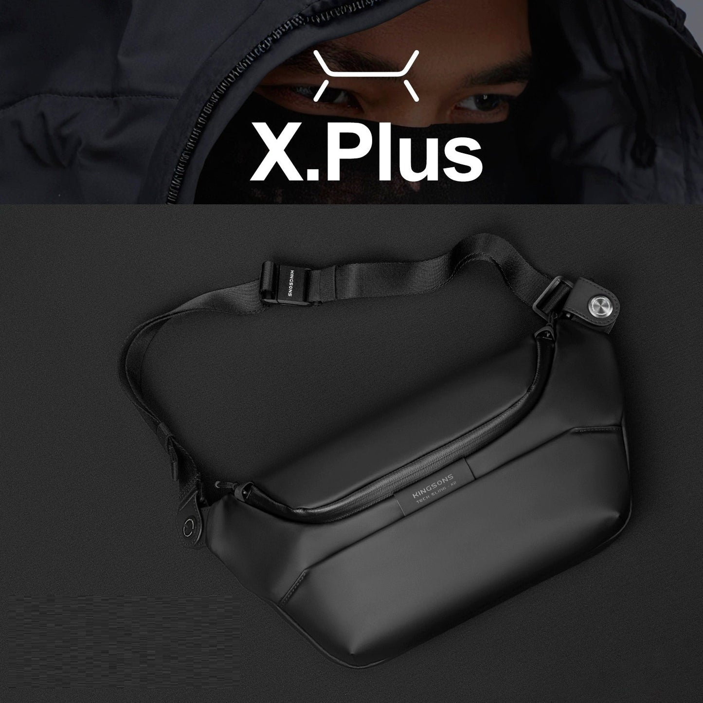 Sandsberg | Trendy Herren Crossbody Brusttasche - Sportliche Gürteltasche