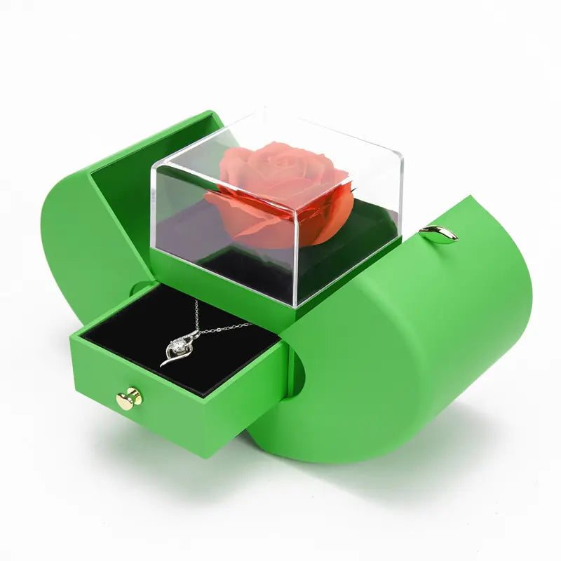 Ewige Blume Apfel Schmuckbox