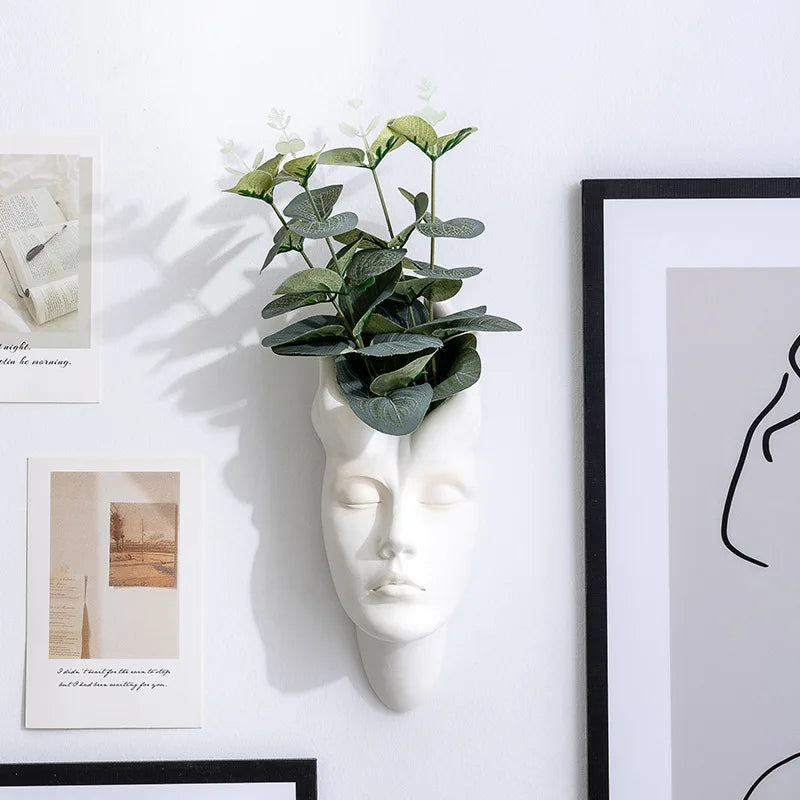 Gesicht Blumentopf