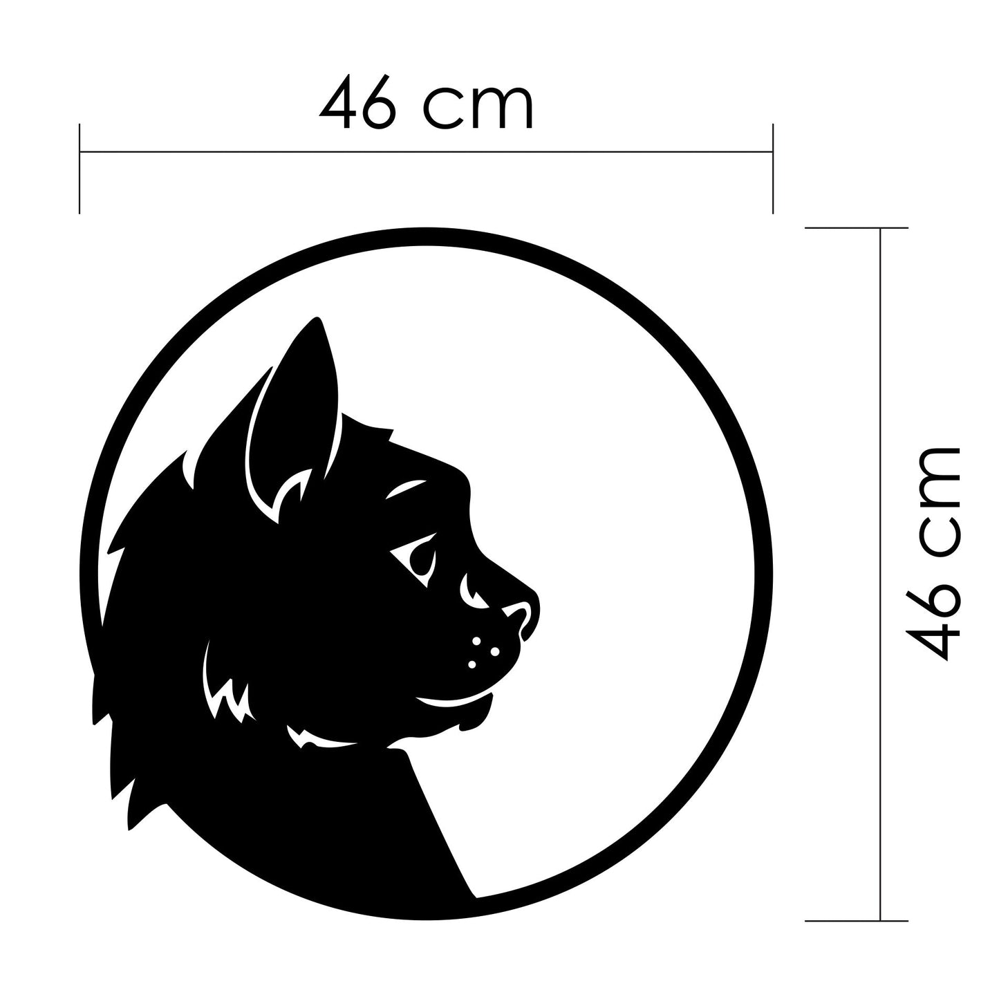 Kühlen-Katze-Wandkunst