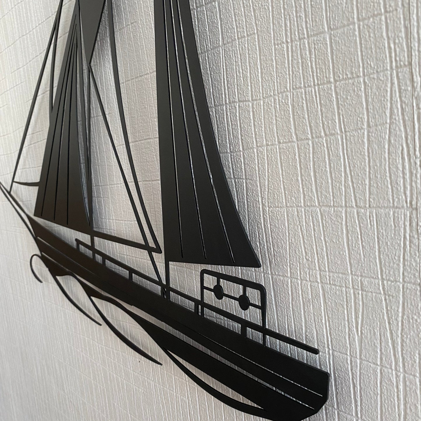 Majestätische Segelboot-Wandkunst