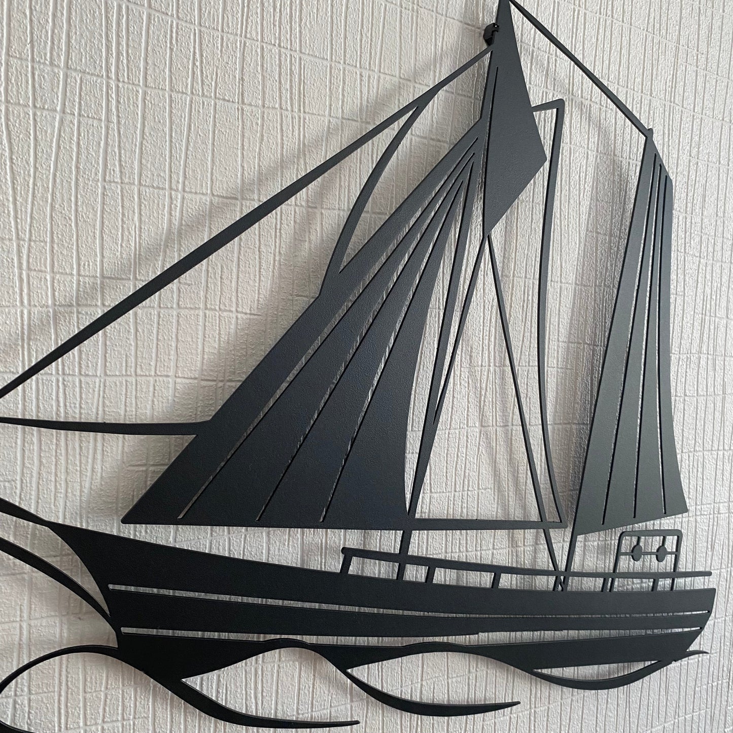 Majestätische Segelboot-Wandkunst
