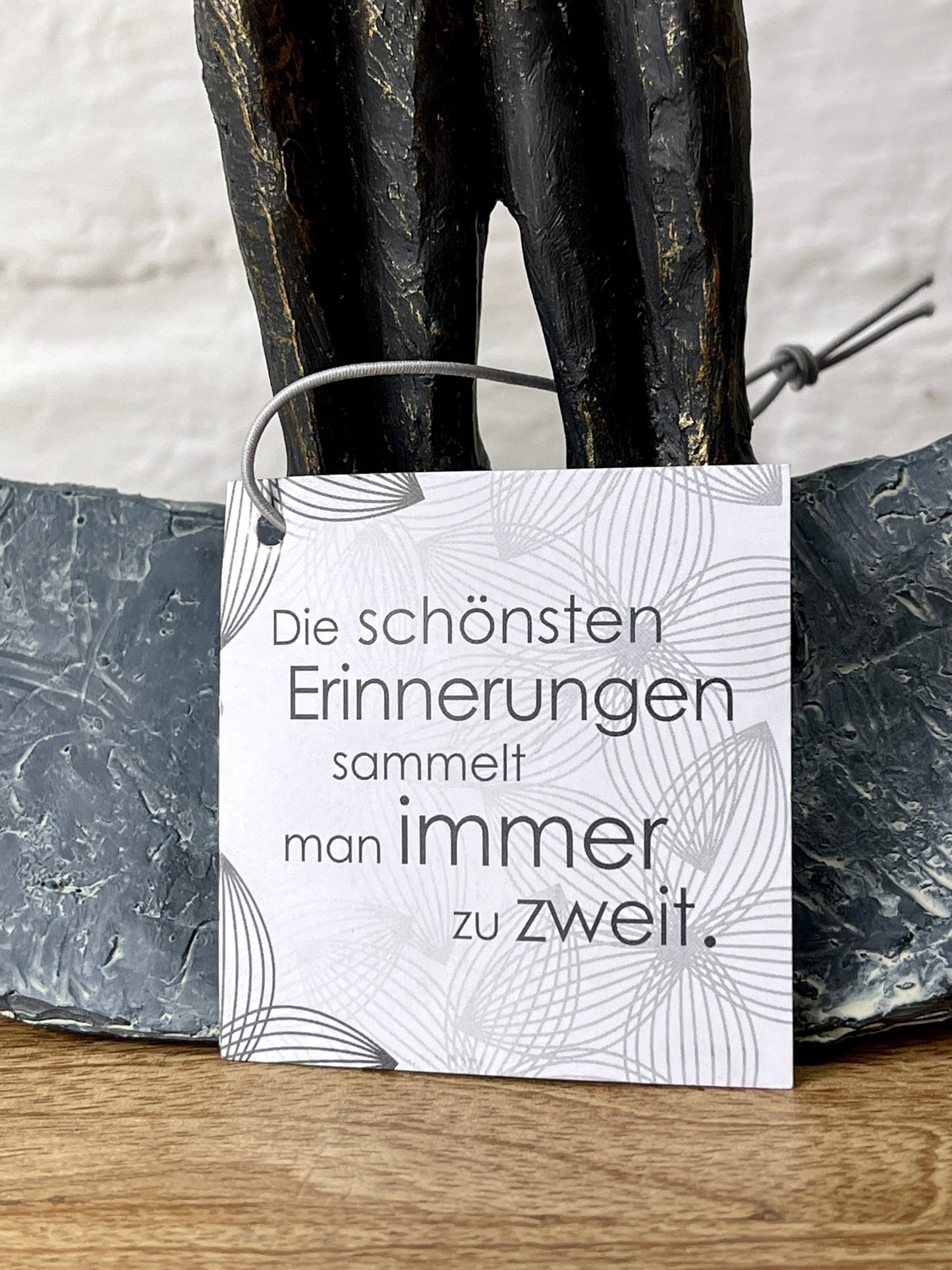 Paar schwingende dekorative Skulptur