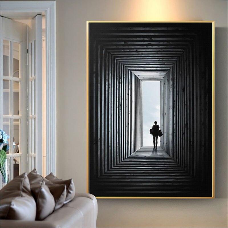 Geheimnisvolle Labyrinth-Leinwand