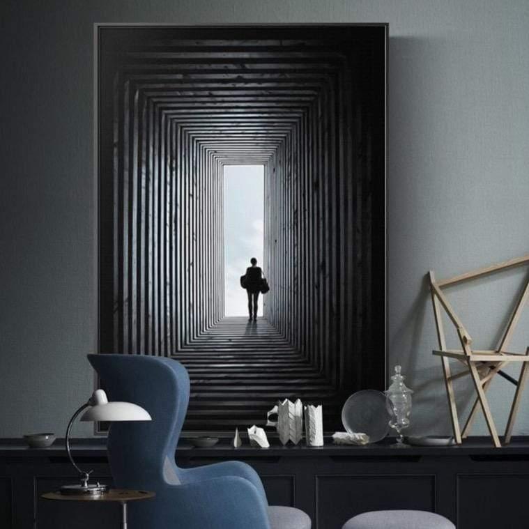 Shop 1704 Maze Canvas Mademoiselle Home Decor