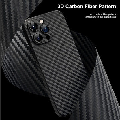0.3mm Ultra Dünne Textur Matte Hartschale Für iPhone