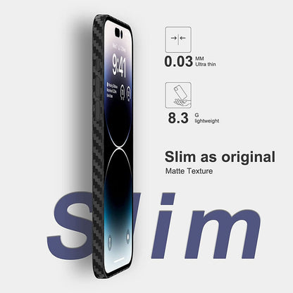 0.3mm Ultra Dünne Textur Matte Hartschale Für iPhone