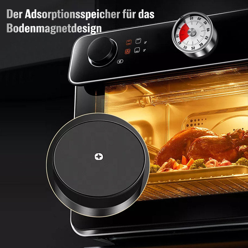 Edelstahl Küchenuhr