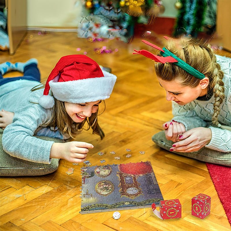 Weihnachtspuzzle Blindbox 24 Tage Überraschung