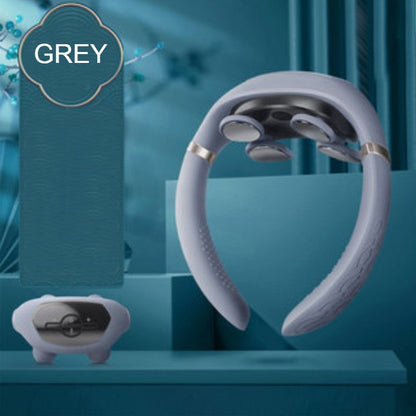 Sandsberg | Tragbarer Nackenmassagegerät, mit 6 Modi, 16 Stärken, Rotlicht unterstützende Massage & ergonomisches Design, für Studium, Arbeit & Reisen