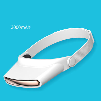 Sandsberg | Wiederaufladbarer leichter bladeless Fan Hut, mit 3 Windgeschwindigkeiten, für Angeln, Laufen & mehr