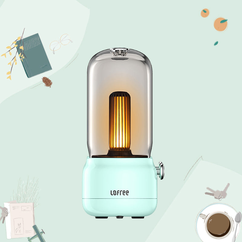 Sandsberg | LED-Tischlampe, mit 2 Lichtmodi & Dual-Lademodus, zum Schlafen, Feiern, Abendessen & mehr