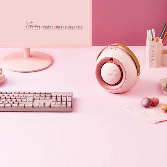 Sandsberg | Tragbarer Desktop 3-in-1 Heizlüfter, Handwärmer & Luftbefeuchter, mit einstellbarem Wind, feinem Sprühnebel & mehrfacher Sicherheitsschutz, für Zuhause & Büro