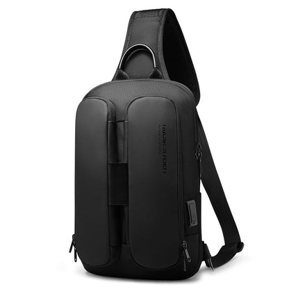 Sandsberg | Tragbare Coole Sling-Tasche, mit großer Kapazität, wasserabweisendem Material und Diebstahlschutzfächern, für Reisen, Arbeit und mehr