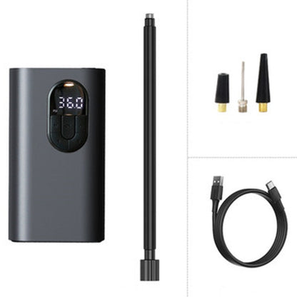 Sandsberg | Tragbarer wiederaufladbarer Auto-Reifenaufbläser, mit intelligenter digitaler Reifendrucküberwachung & 2400mAh Batterie, für Auto, Fahrrad, Motorrad