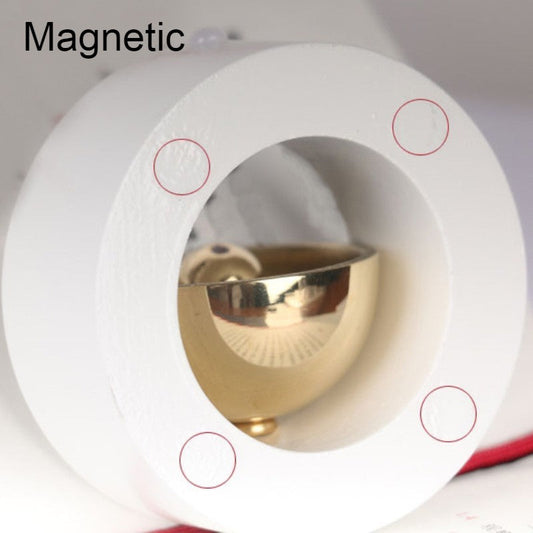 Sandsberg | Pure Kupfer Türglocke, mit Magnetdesign und süßen Klingeltönen, für Geschenk, Dekoration, Ornamente, Schlafzimmer & Wohnzimmer