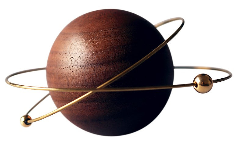 Sandsberg | Exquisite planetenförmiger Auto-Lufterfrischer, mit 2 Nachfüllungen, für Auto, Zuhause, Büro & mehr