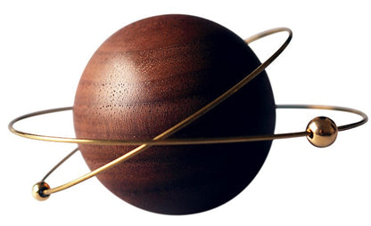 Sandsberg | Exquisite planetenförmiger Auto-Lufterfrischer, mit 2 Nachfüllungen, für Auto, Zuhause, Büro & mehr