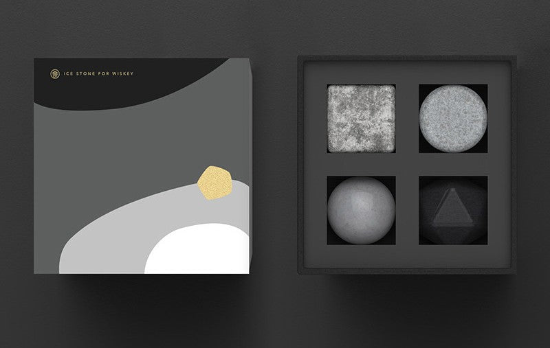 Sandsberg | Wiederverwendbares Getränkekühlsteine-Set, für Wein, Bier, Sekt, Limonade, Saft & mehr