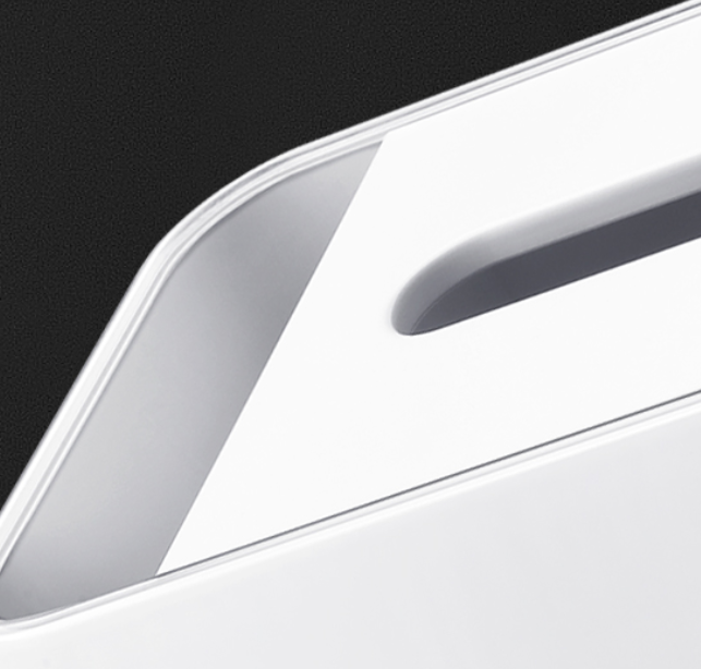 Sandsberg | Multifunktionaler Smart Electronic Alarm Clock Tissue Box, mit Innenraumthermometer und Sound Control Design, geeignet für Schlafzimmer, Wohnzimmer, Küche & Büro