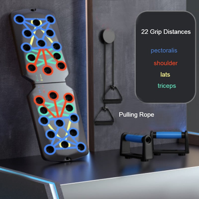 Sandsberg | Home Multifunktionales Push-up Trainingsboard, mit 4 Trainingsmodi, für Pectoralis, Schulter, Latissimus, Trizeps Krafttraining