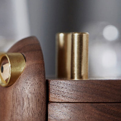 Sandsberg | Süßes Käfer-Holzuntersetzer, Set von 4, für Zuhause & Büro