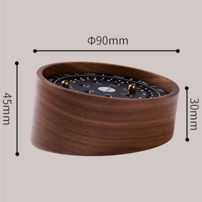 Sandsberg | Holz verstellbarer ewiger Kalender, für Zuhause, Dekor & Geschenk