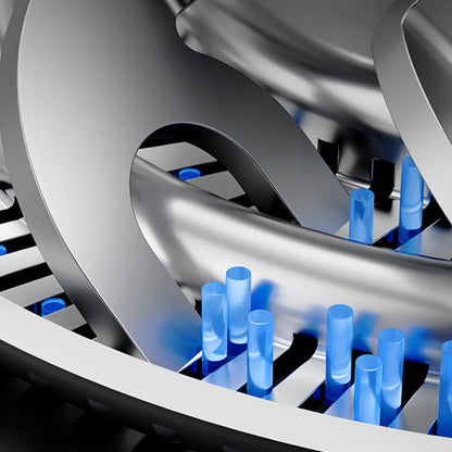 Sandsberg | Mini Aufladbarer Tragbarer Kabeloser Elektrischer Rotationsgesicht Rasierer, für Reisen, Büro & Fitnessstudio