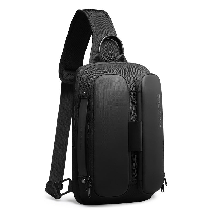 Sandsberg | Tragbare Coole Sling-Tasche, mit großer Kapazität, wasserabweisendem Material und Diebstahlschutzfächern, für Reisen, Arbeit und mehr