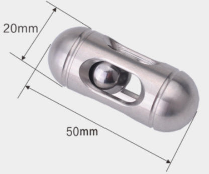 Sandsberg | Anti Stress Mini Zylindrisches Fidget Spielzeug, mit Taschenformat & Edelstahlmaterial, für den täglichen Gebrauch