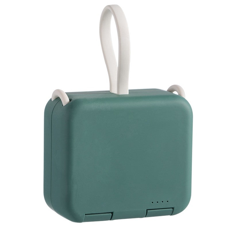 Sandsberg | 4000mAh tragbare Rückclip-Powerbank, mit Telefonhalter, faltbarem Design & Ladekabel, für gängige Handytypen