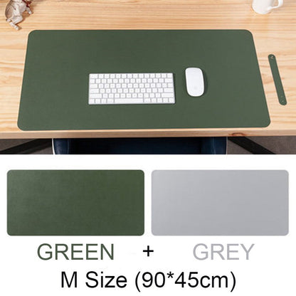 Sandsberg | Doppelseitige große wasserdichte PU-Leder-Schreibtischunterlage, für Büro und Zuhause