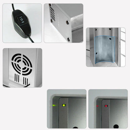 Sandsberg | Tragbarer kompakter USB-Mini-Kühlschrank mit Heiz- und Kühlfunktionen, für Hautpflege, Medikamente, Getränke