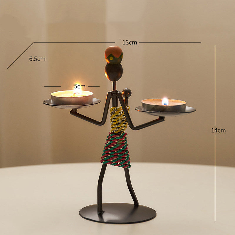 Sandsberg | Kreativer Künstlerischer Kerzenhalter, für Teelichter & Stumpenkerzen, für Hochzeit, Geburtstag, Feiertag & Wohnkultur