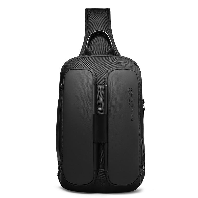 Sandsberg | Tragbare Coole Sling-Tasche, mit großer Kapazität, wasserabweisendem Material und Diebstahlschutzfächern, für Reisen, Arbeit und mehr