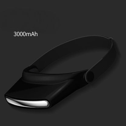 Sandsberg | Wiederaufladbarer leichter bladeless Fan Hut, mit 3 Windgeschwindigkeiten, für Angeln, Laufen & mehr