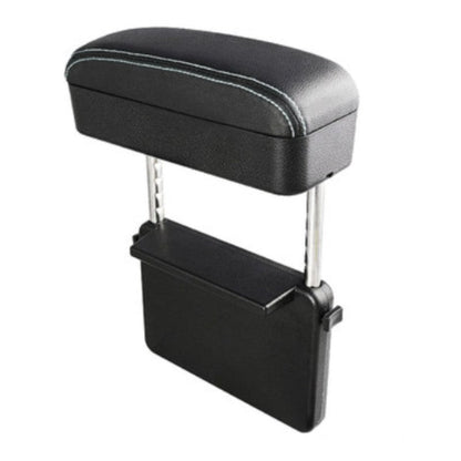 Sandsberg | 3-in-1 Universelle Verstellbare Auto-Armlehnen-Aufbewahrungsbox, mit Armstütze, Kabellosem Laden & Gegenstandsaufbewahrung, für lange Fahrten (1STK)