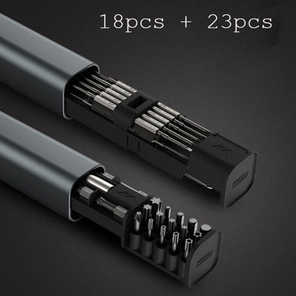 Sandsberg | Multifunktionales tragbares Präzisionsschraubendreher-Set, mit 21 Spitzen & einem rutschfesten Schraubendreher, für Elektriker, Klempner, Heimwerker, Holzarbeiter