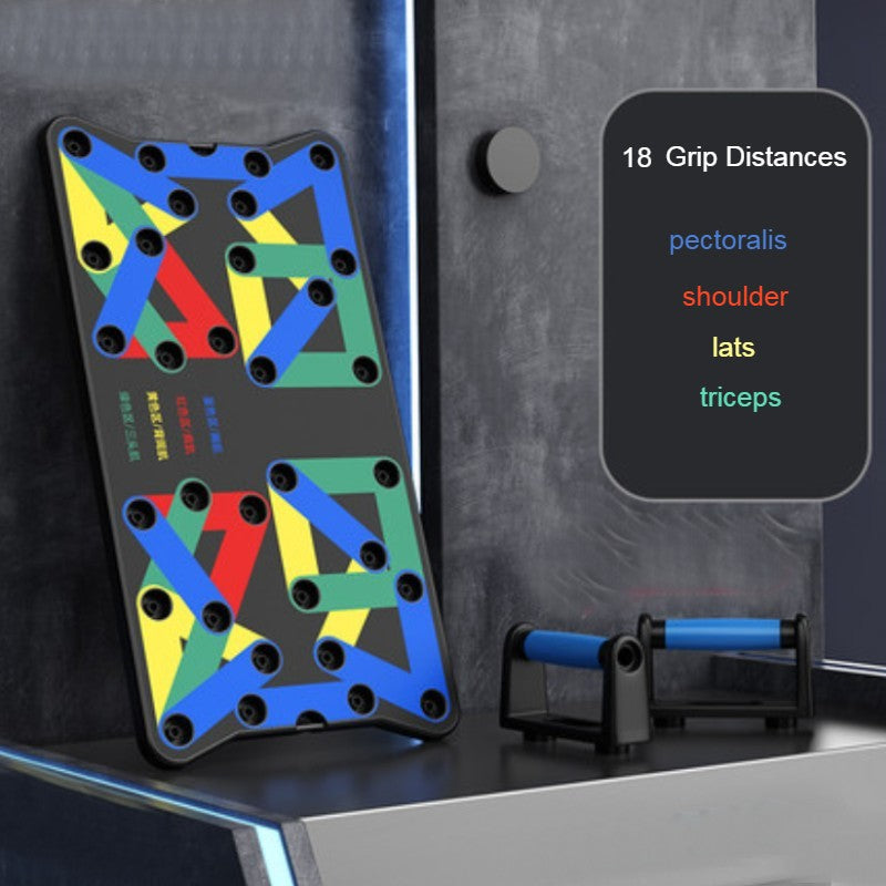 Sandsberg | Home Multifunktionales Push-up Trainingsboard, mit 4 Trainingsmodi, für Pectoralis, Schulter, Latissimus, Trizeps Krafttraining