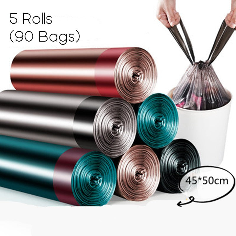 Sandsberg | Geruchlose Ultra Starke Zugband-Müllsäcke, für Küche, Bad, Büro & Mehr