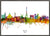 Sandsberg | Paris Skyline Mehrfarbig