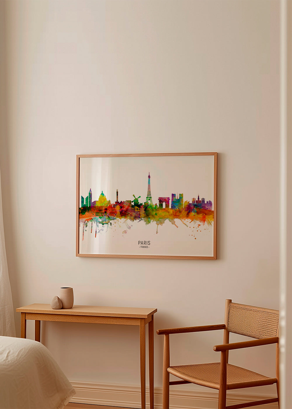 Sandsberg | Paris Skyline Mehrfarbig