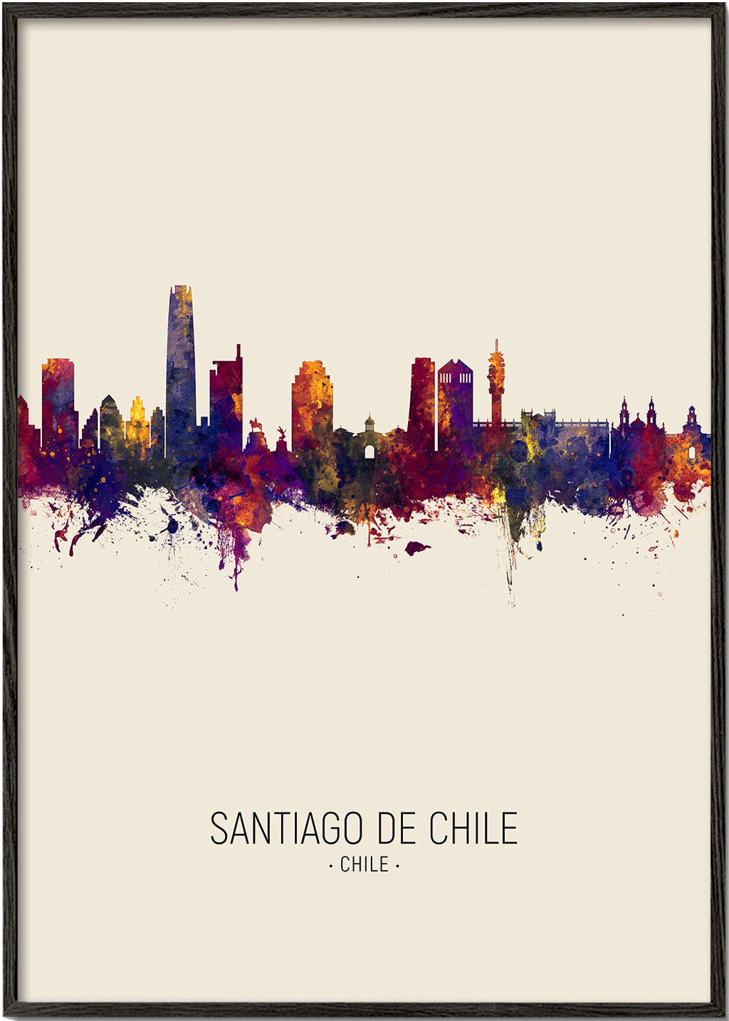 Sandsberg | Santiago de Chile Skyline beige