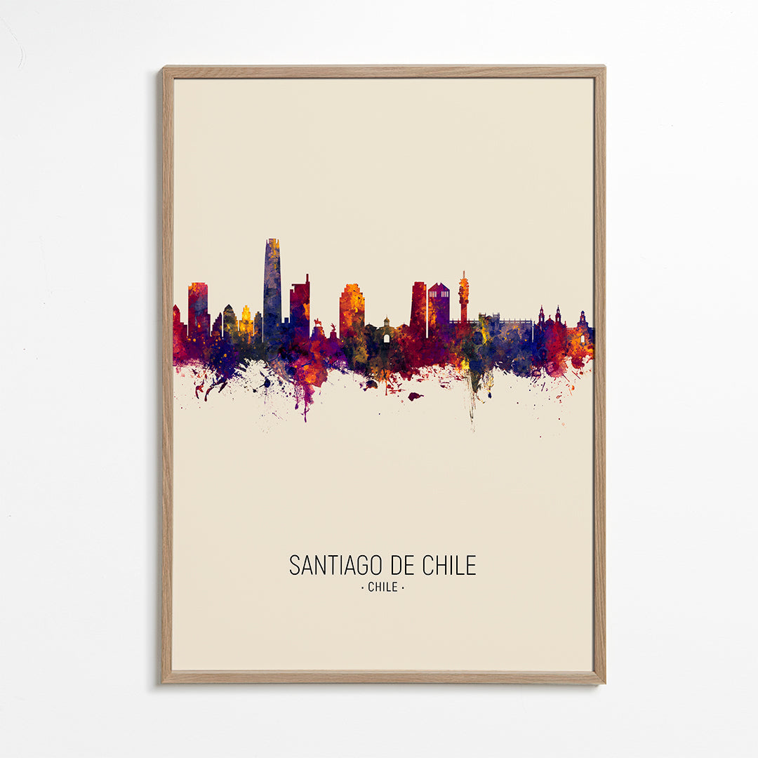 Sandsberg | Santiago de Chile Skyline beige