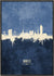 Sandsberg | Nantes Skyline blau
