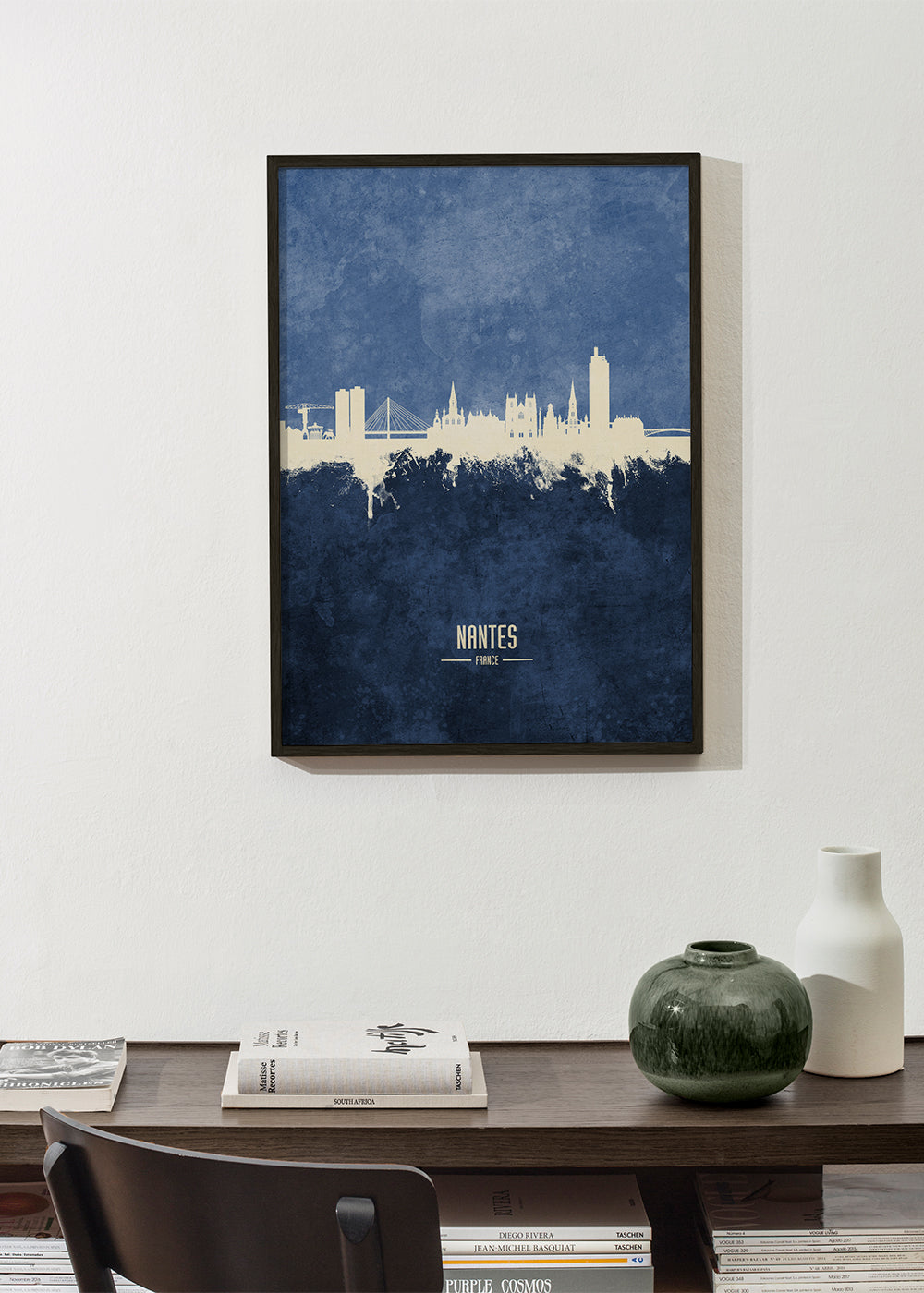 Sandsberg | Nantes Skyline blau