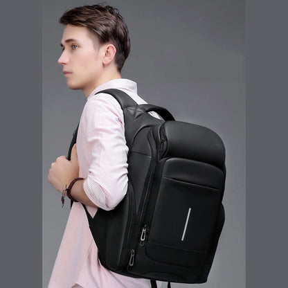 Sandsberg | Große Kapazität Business Rucksack, mit Isoliertasche, mehreren Fächern, wasserdichtem Design, 180¬∞ ÖffnungÔºåfür Arbeit, Schule, Pendeln & mehr