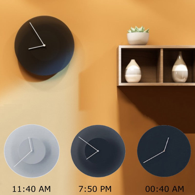 Sandsberg | Coole Minimalistische Farbwechsel-Wanduhr, für Büro, Wohnzimmer, Schlafzimmer und mehr