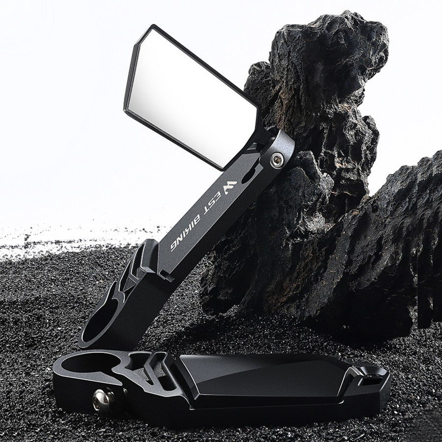 Sandsberg | Klappbare Fahrradlenker-Rückspiegel, geeignet für alle Fahrräder mit 22mm Lenker (2-Pack)