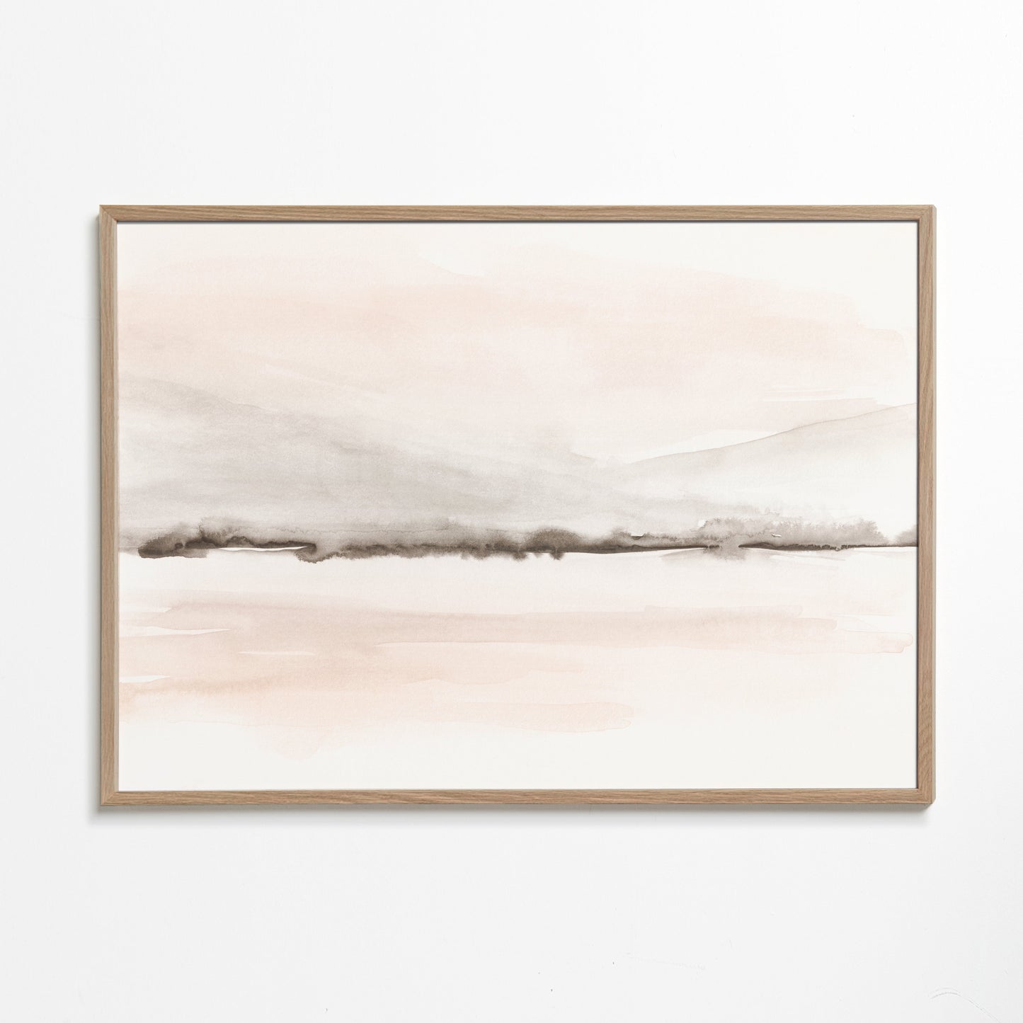 Sandsberg | Aquarelllandschaft N 48 Koralle & Warm Grau